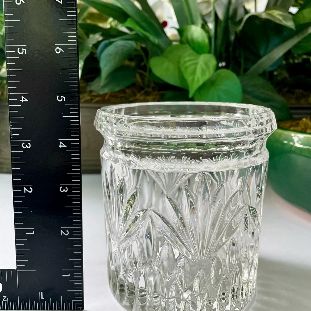 Vintage Princess House Highlights Crystal Treasure Jar - Picture 10 of 10